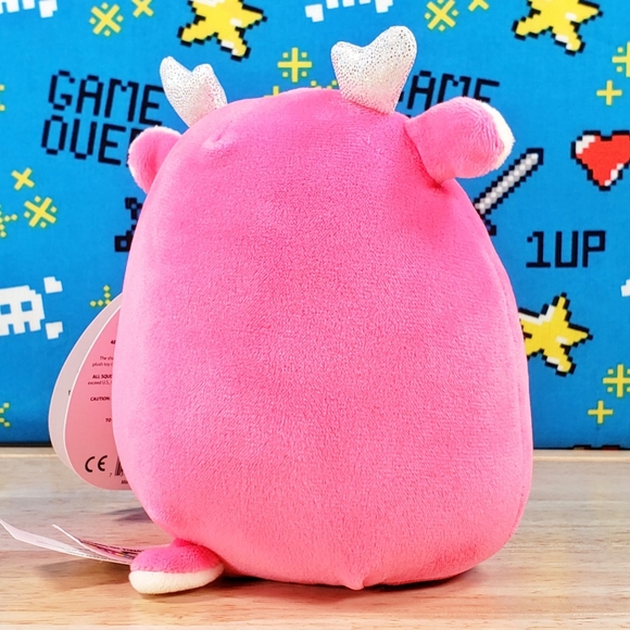 Squishmallow Duchess the Fawn 5" UltraSoft Valentine's Day Plush Toy NWT - Picture 3 of 12